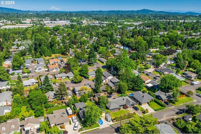 5570 SW Franklin Ave, Beaverton, OR 97005 - aerial view of property and surrounding area with nearby suburban area