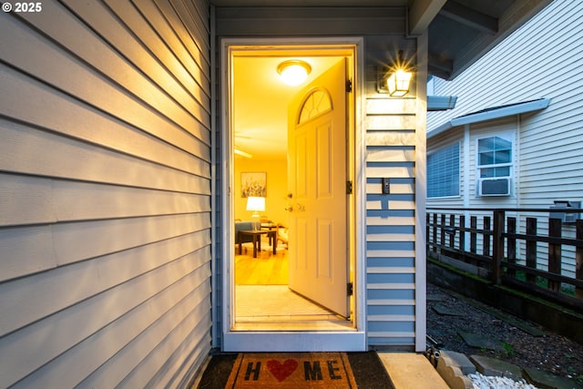 view of property entrance