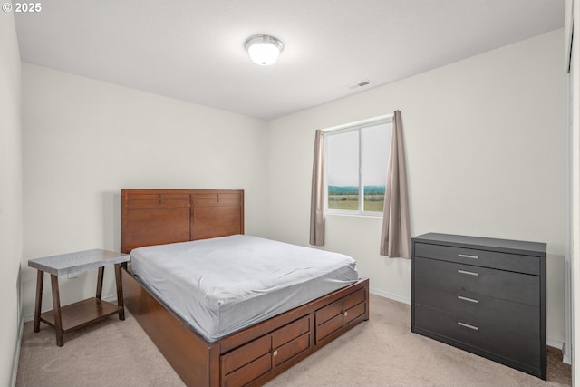 18385 Inglis Rd, Clatskanie, OR 97016 - bedroom featuring light carpet and baseboards