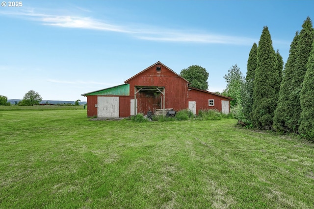 18385 Inglis Rd, Clatskanie, OR 97016 - view of barn with a yard