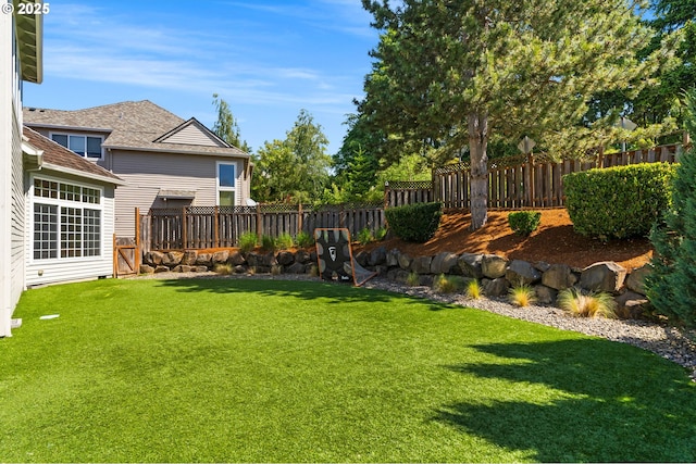 view of yard