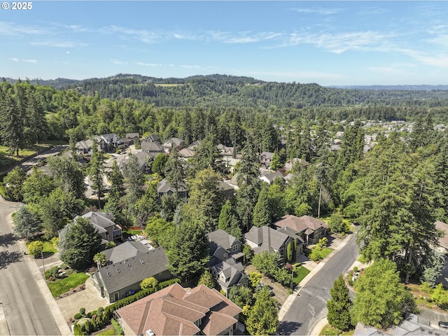 16572 SE Oak Meadow Ct, Damascus, OR 97089 - aerial perspective of suburban area with a heavily wooded area