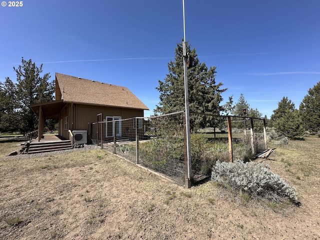 9949 Geneva View Rd, Terrebonne, OR 97760 - back of house with ac unit