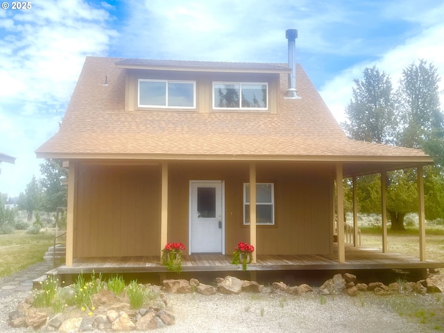 9949 Geneva View Rd, Terrebonne, OR 97760 - view of front of house with roof with shingles