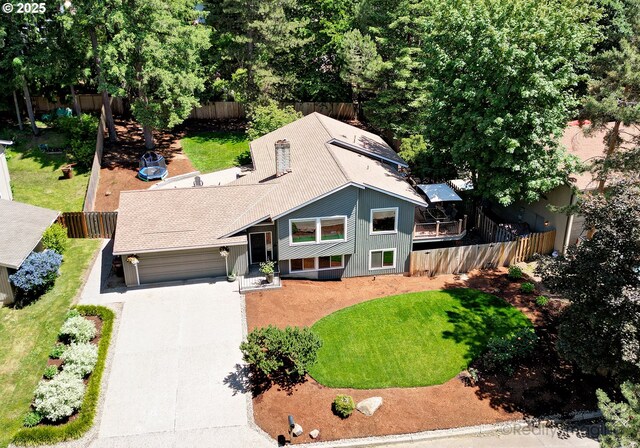 10262 SE 99th Dr, Happy Valley, OR 97086 - aerial view of property and surrounding area