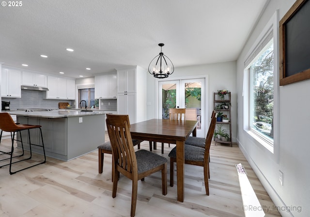 10262 SE 99th Dr, Happy Valley, OR 97086 - dining space with plenty of natural light, recessed lighting, and a chandelier