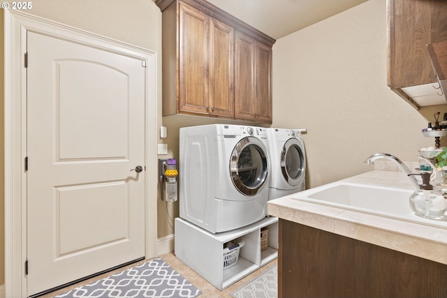 4640 SE Honors Dr, Gresham, OR 97080 - laundry area with cabinet space and independent washer and dryer