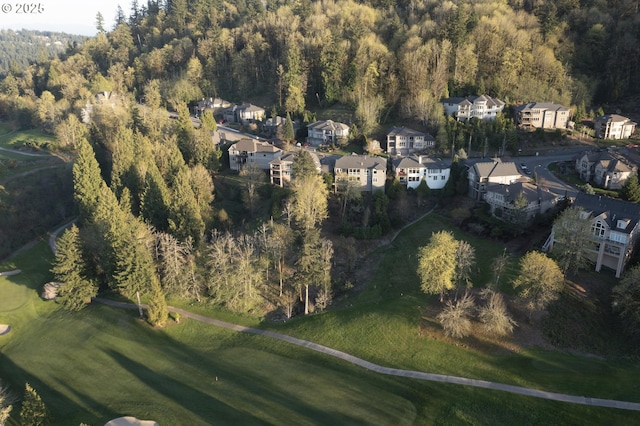 4640 SE Honors Dr, Gresham, OR 97080 - view of property location featuring a heavily wooded area, nearby suburban area, and a local golf course