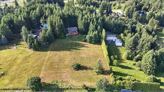 38617 SE Nichols Hill Rd, Washougal, WA 98671 - aerial overview of property's location featuring a heavily wooded area
