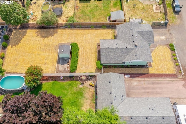 861 Dietz Ave NE, Keizer, OR 97303 - aerial view of a pool area