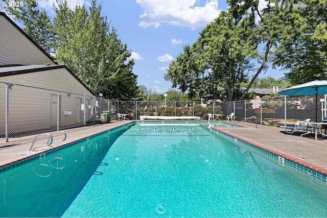 view of swimming pool