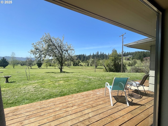 54824 Robinson Rd, Coquille, OR 97423 - deck with a yard