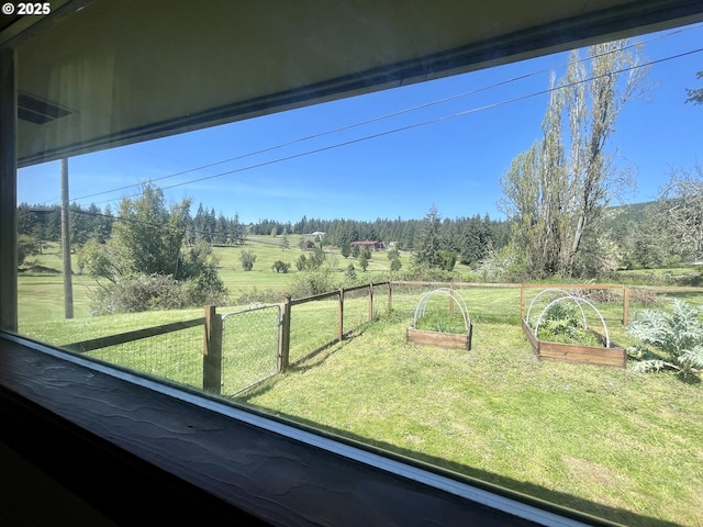 54824 Robinson Rd, Coquille, OR 97423 - view of yard with a garden and a view of countryside