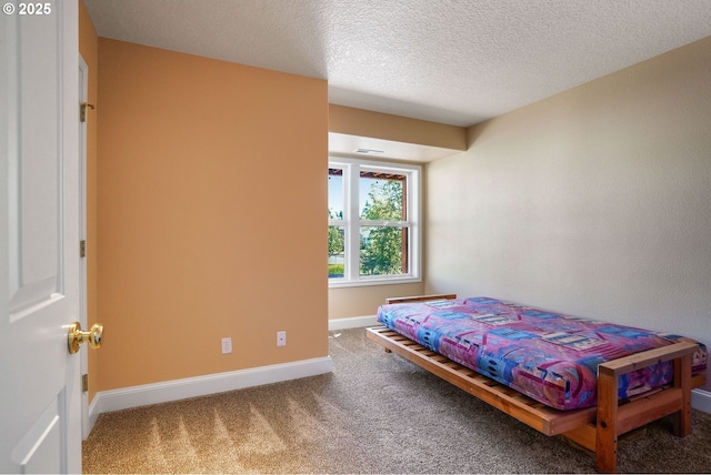 80 Sweden Cir, Silverton, OR 97381 - carpeted bedroom with baseboards and a textured ceiling