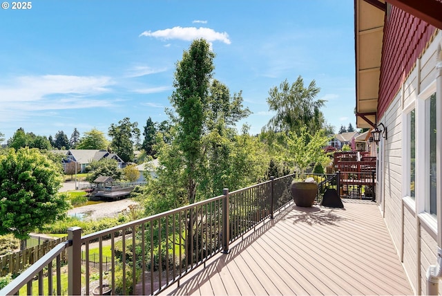 80 Sweden Cir, Silverton, OR 97381 - view of wooden terrace