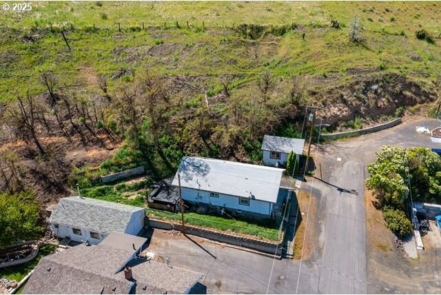 view of subject property