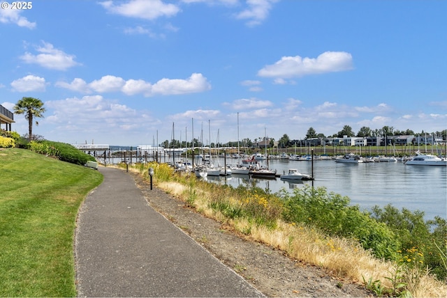 224 N Hayden Bay Dr, Portland, OR 97217 - dock area with a water view