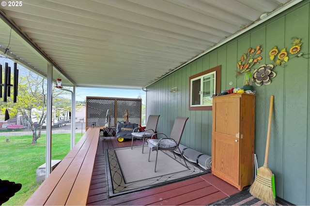 39028 Dexter Rd, Dexter, OR 97431 - wooden terrace with a yard