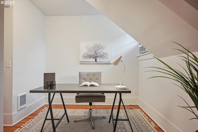 4131 NE Cleveland Ave, Portland, OR 97211 - office space with wood finished floors and heating unit