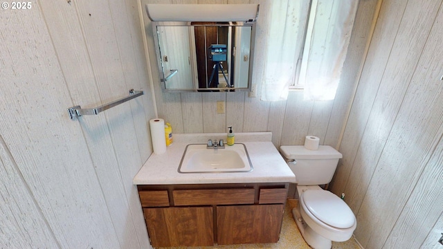 33080 Lupine Way Rd, Gold Beach, OR 97444 - bathroom with wood walls and vanity