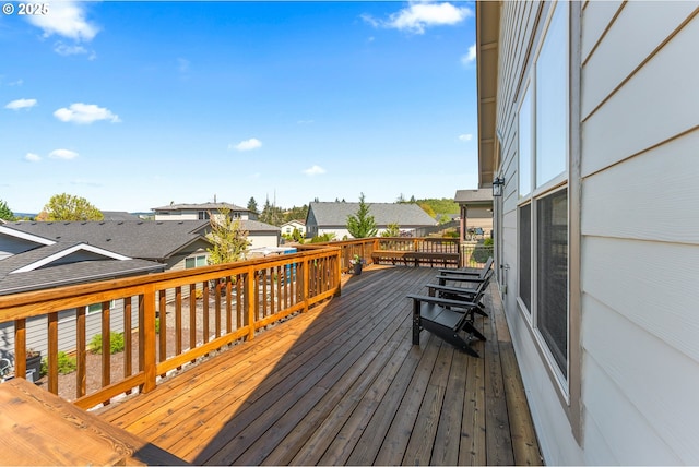 521 Wildcat Canyon Rd, Sutherlin, OR 97479 - wooden deck with a residential view