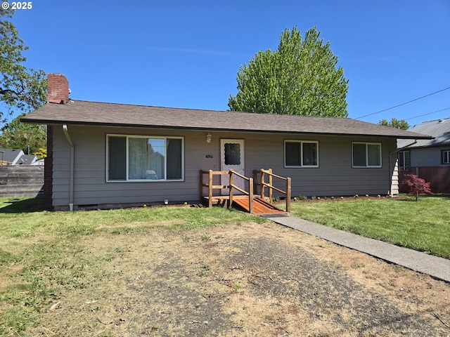 1625 Jackson St, Albany, OR 97322 - single story home featuring a chimney