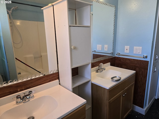 1625 Jackson St, Albany, OR 97322 - full bath featuring vanity and a shower