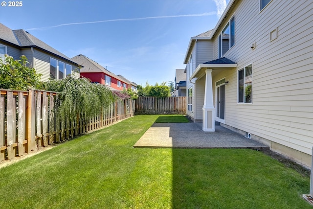 13605 NW Hogan St, Portland, OR 97229 - view of yard featuring a patio and a residential view