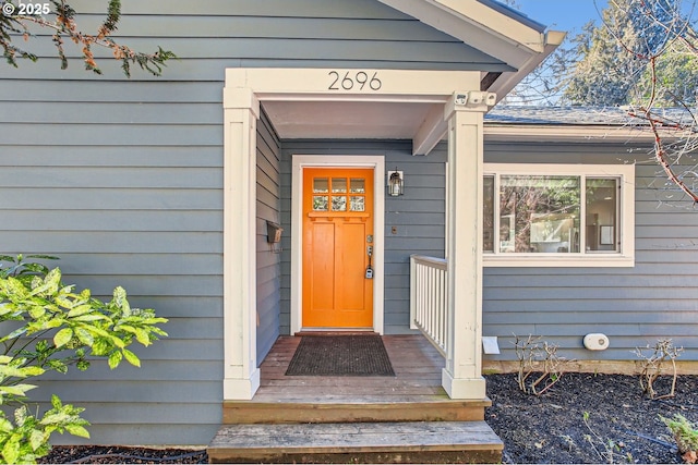 view of property entrance