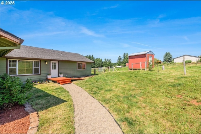 18203 S Windy City Rd, Mulino, OR 97042 - view of yard
