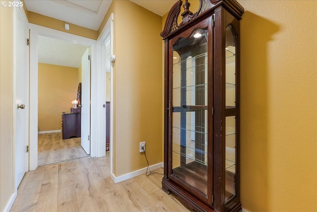 18203 S Windy City Rd, Mulino, OR 97042 - hallway with light wood finished floors and baseboards