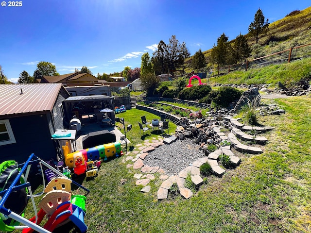 858 E Main St, John Day, OR 97845 - view of yard