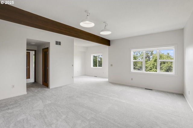 175 SW 85th Ave, Portland, OR 97225 - empty room with carpet and beam ceiling