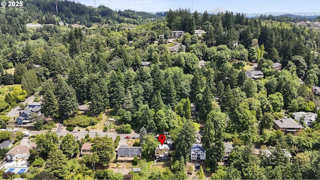 175 SW 85th Ave, Portland, OR 97225 - aerial view of property's location with a forest