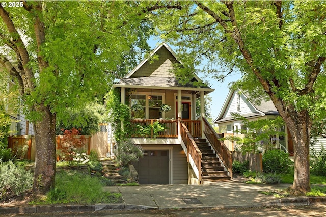 9115 N Richmond Ave, Portland, OR 97203 - view of home's exterior with fence and a vegetable garden