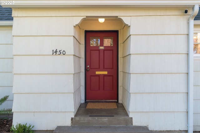 view of property entrance