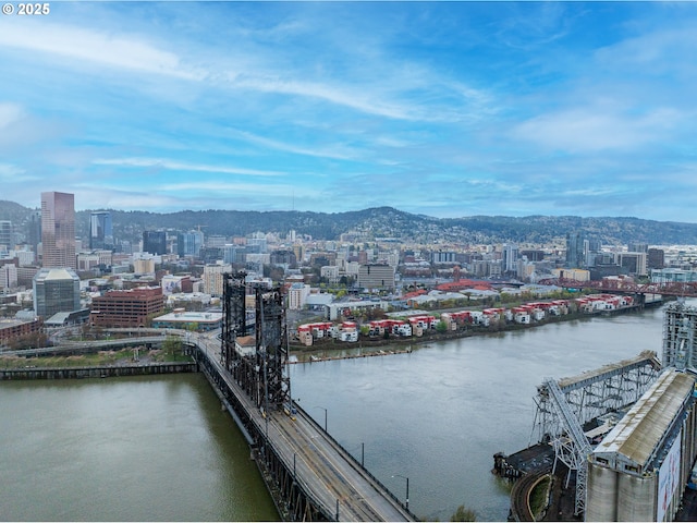 606 NW Naito Pkwy Unit A14, Portland, OR 97209 - water view featuring a city view