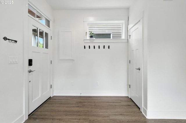 18 NE Cook St, Portland, OR 97212 - foyer with wood finished floors and baseboards