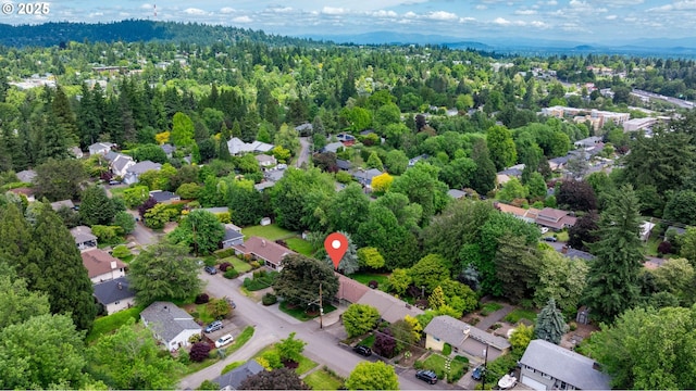 9004 SW 36th Ave, Portland, OR 97219 - aerial perspective of suburban area featuring a forest