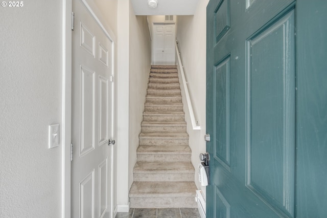 8800 SW 147th Ter Unit 103, Beaverton, OR 97007 - stairway featuring baseboards