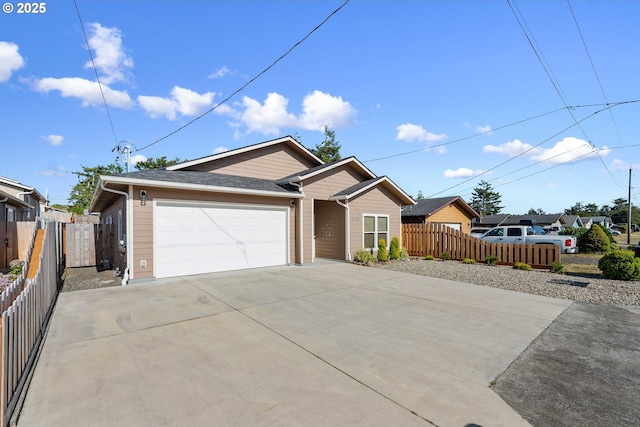 1115 Fenwick, Coos Bay, OR 97420 - ranch-style home featuring concrete driveway and an attached garage