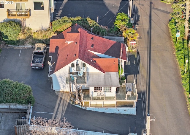 aerial view