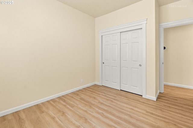 31070 NW Kaybern St, North Plains, OR 97133 - unfurnished bedroom with light wood finished floors and a closet