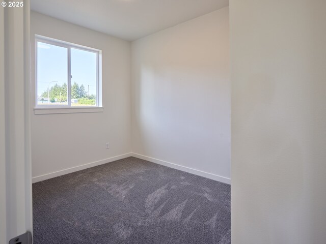 521 Kakela Rd, Winlock, WA 98596 - empty room featuring dark colored carpet and baseboards