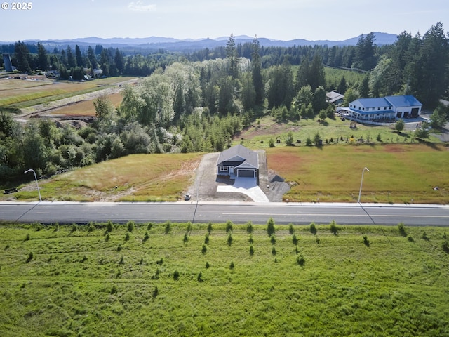 521 Kakela Rd, Winlock, WA 98596 - view from above of property with mountains