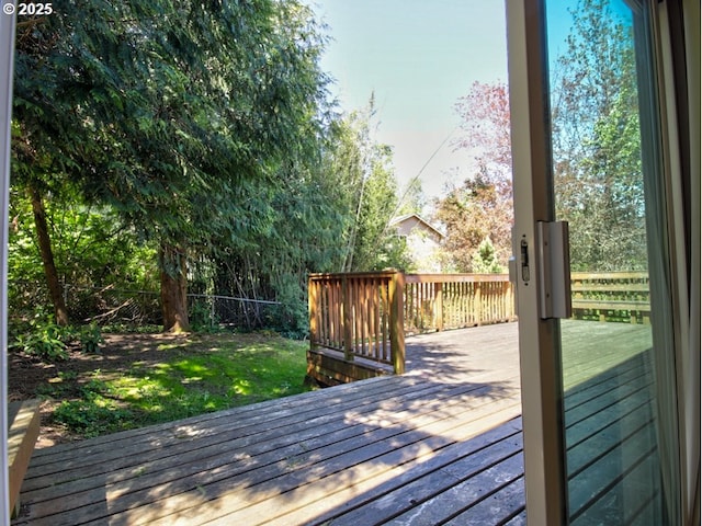 9435 SW 53rd Ave, Portland, OR 97219 - deck featuring a fenced backyard
