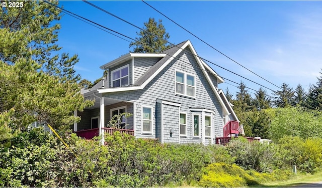 view of property exterior