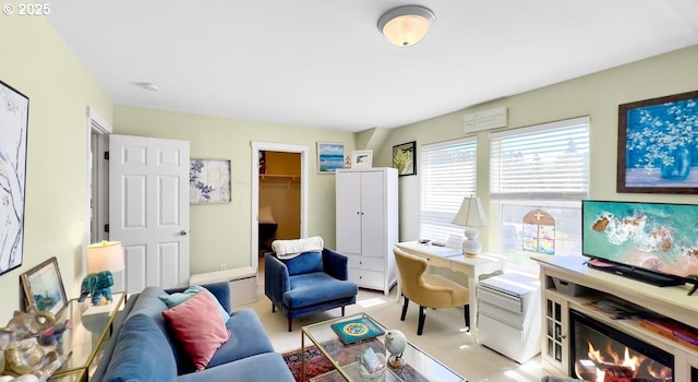 view of sitting room