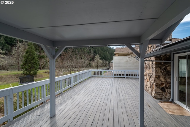 view of deck