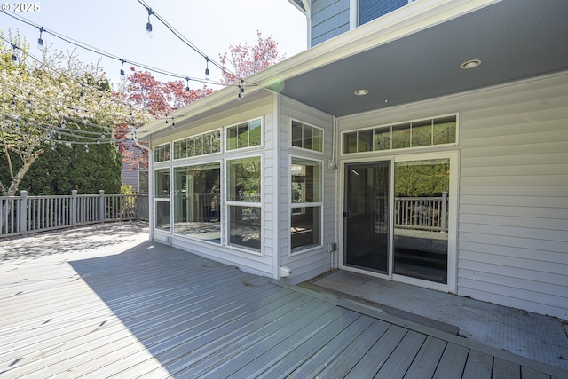 view of deck